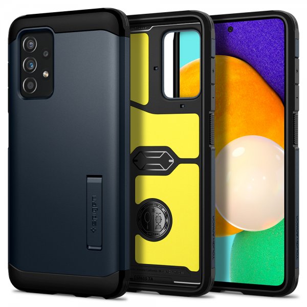 Spigen Samsung Galaxy A52/A52s 5G Deksel Tough Armor Metal Slate