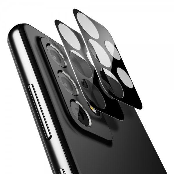 Spigen Samsung Galaxy A52/A52s 5G Kamerabeskytter Glas.tR Optik 2-pack Svart