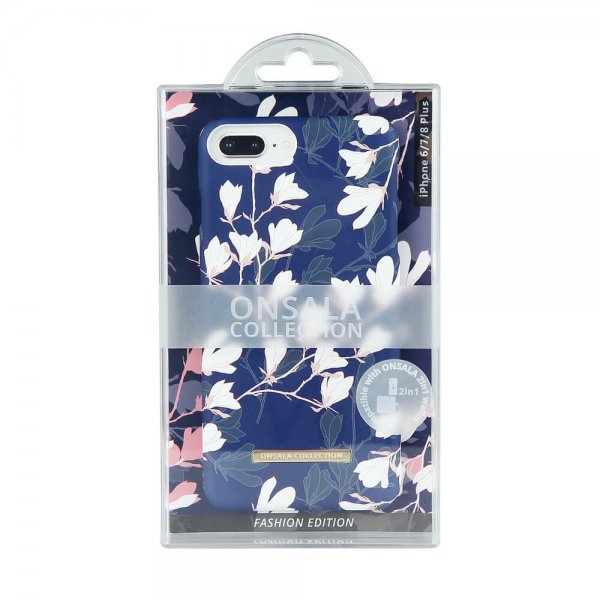 Onsala iPhone 6/6S Plus/iPhone 7 Plus/iPhone 8 Plus Deksel Fashion Edition Mystery Magnolia