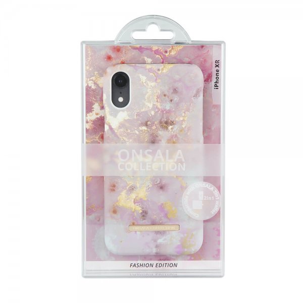 Onsala iPhone Xr Deksel Fashion Edition Rosegold Marble