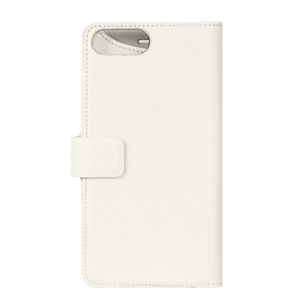 Onsala iPhone 6/6S Plus/iPhone 7 Plus/iPhone 8 Plus Etui Fashion Edition Avtakbart Deksel Saffiano Hvit