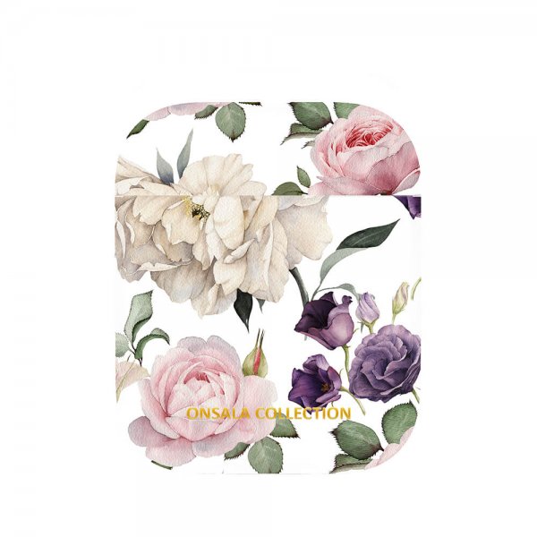 Onsala AirPods 1/2 Deksel Fashion Edition Rose Garden