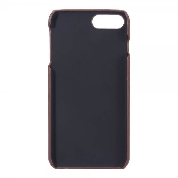 Onsala iPhone 6/6S Plus/iPhone 7 Plus/iPhone 8 Plus Deksel med en Kortlomme Brun