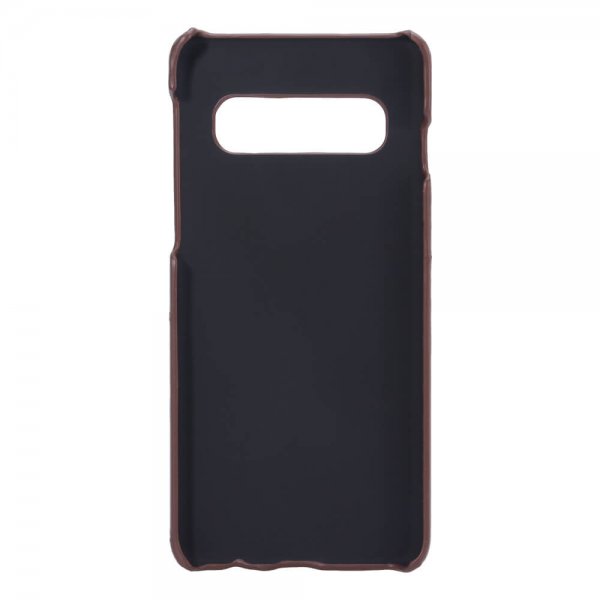 Onsala Samsung Galaxy S10 Deksel med en Kortlomme Brun