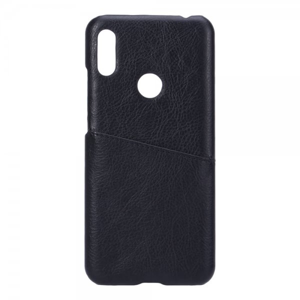 Onsala Huawei Y6 2019 Deksel med en Kortlomme Svart
