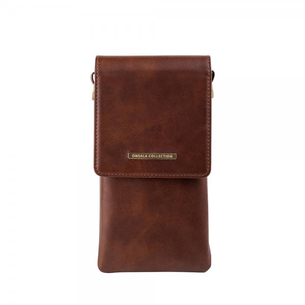 Onsala Mobil taske Neck-Bag 6.7" Brun