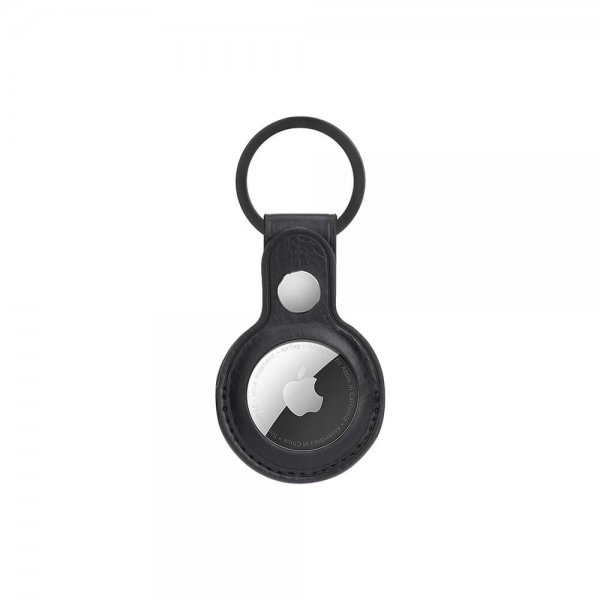 Onsala Apple AirTag Holder Kunstlæder Svart