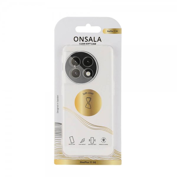 Onsala OnePlus 11 Deksel Resirkulert TPU Transparent