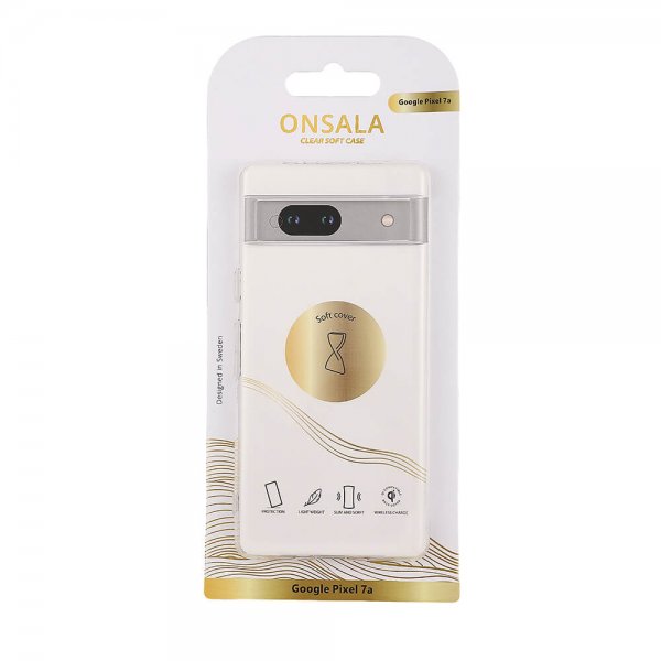 Onsala Google Pixel 7a Deksel Transparent TPU Klar