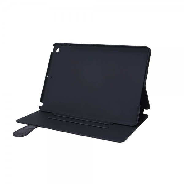 Buffalo iPad 10.2 (gen 7/8/9) Etui Ekte Skinn Svart