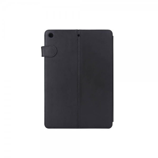 Buffalo iPad 10.2 (gen 7/8/9) Etui Ekte Skinn Svart