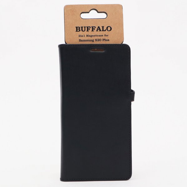 Buffalo Samsung Galaxy S20 Plus Etui 2in1 Magnet Case Svart