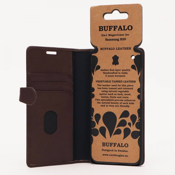 Buffalo Samsung Galaxy S20 Etui 2in1 Magnet Case Brun