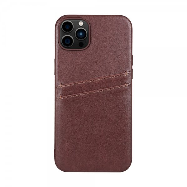 Buffalo iPhone 14 Plus Deksel Backcover with Card Slots Brun
