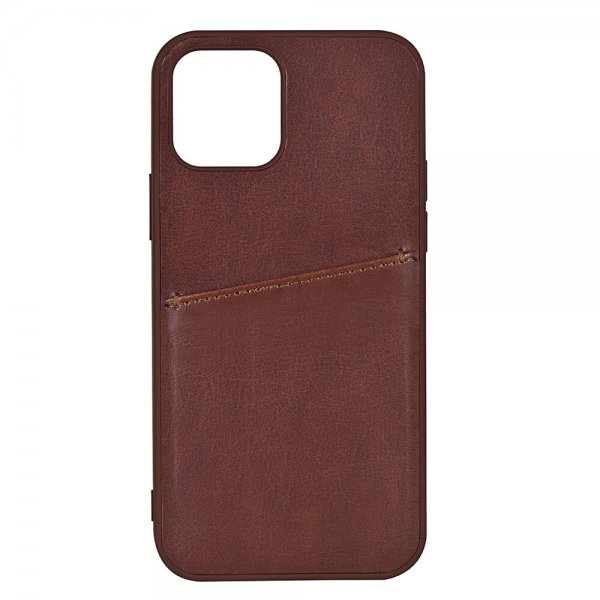 Buffalo iPhone 13 Mini Deksel Backcover with Card Slots Brun