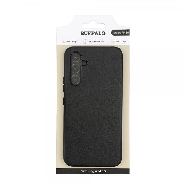 Buffalo Samsung Galaxy A54 5G Deksel Kunstlæder Svart