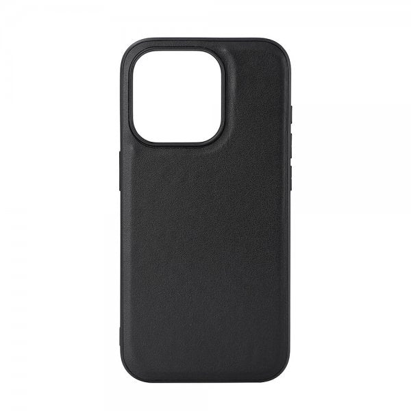 Buffalo iPhone 15 Pro Deksel PU MagSeries Svart