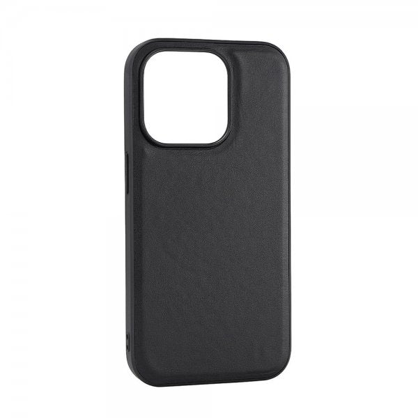 Buffalo iPhone 15 Pro Deksel PU MagSeries Svart