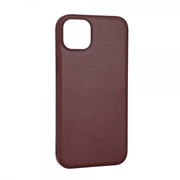 Buffalo iPhone 15 Plus Deksel PU MagSeries Brun