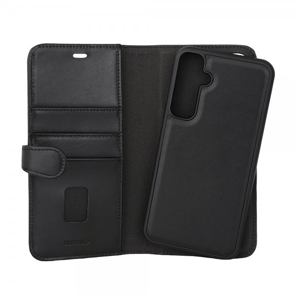 Buffalo Samsung Galaxy S23 FE Etui 2-in-1 Detachable Wallet Svart
