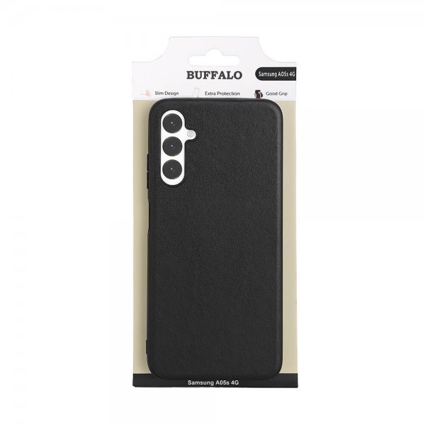 Buffalo Samsung Galaxy A05s Deksel PU Svart