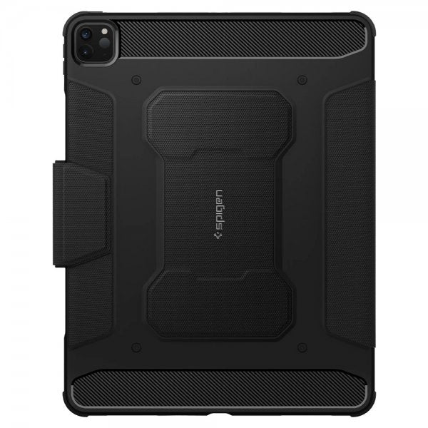 Spigen iPad Pro 12.9 2021 Etui Rugged Armor Pro Svart