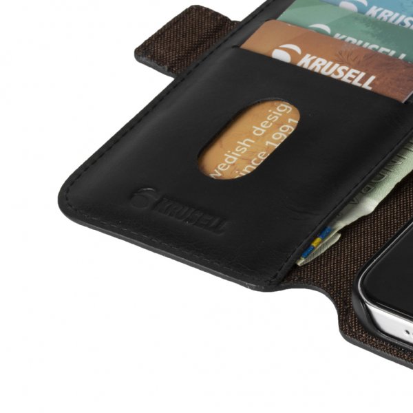 Krusell Samsung Galaxy S21 Ultra Etui Sunne PhoneWallet Vintage Black