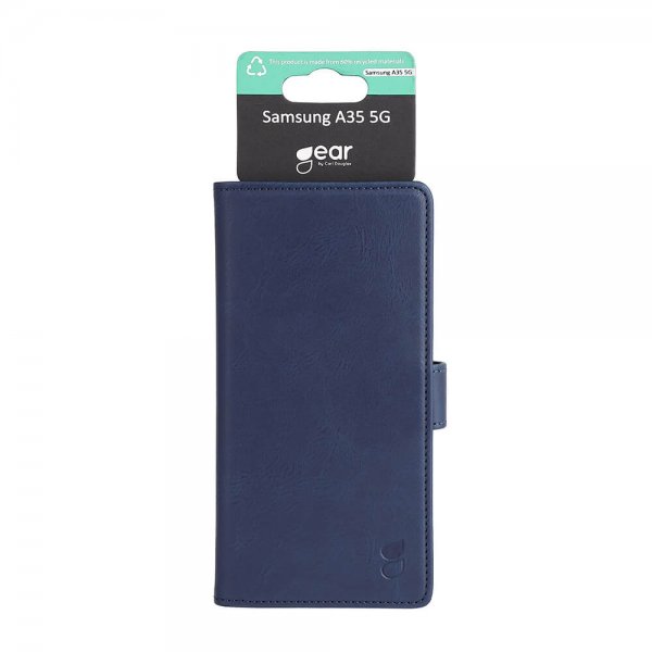 Gear Samsung Galaxy A35 Etui 3 Kortlomme Blå