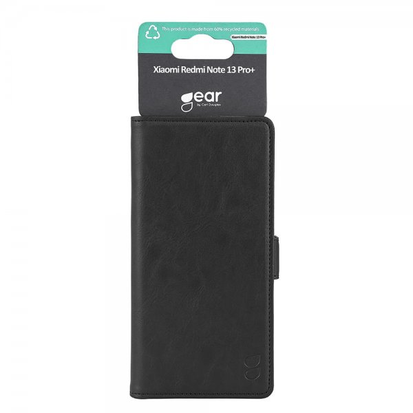 Gear Xiaomi Redmi Note 13 Pro Plus 5G Etui 3 Kortlomme Svart