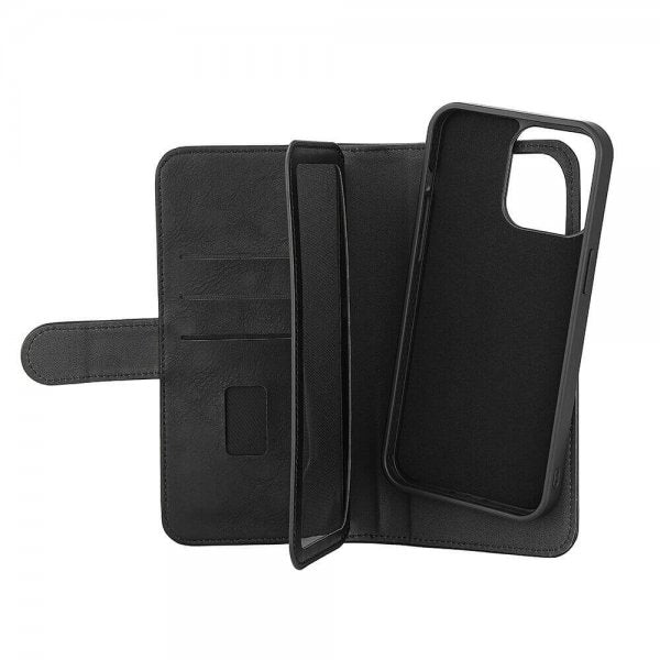 Gear iPhone 15 Pro Max Etui 7 Kortlomme Avtakbart deksel MagSeries Svart