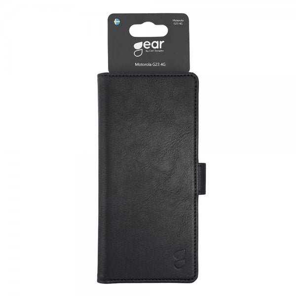 Gear Motorola Moto G23 Etui 3 Kortlomme Svart