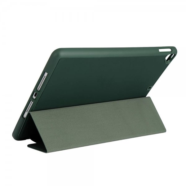 Gear iPad 10.2 (gen 7/8/9) Etui Trifold Stand Folio Grønn