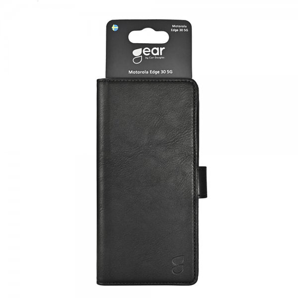 Gear Motorola Edge 30 Etui 3 Kortlomme Svart