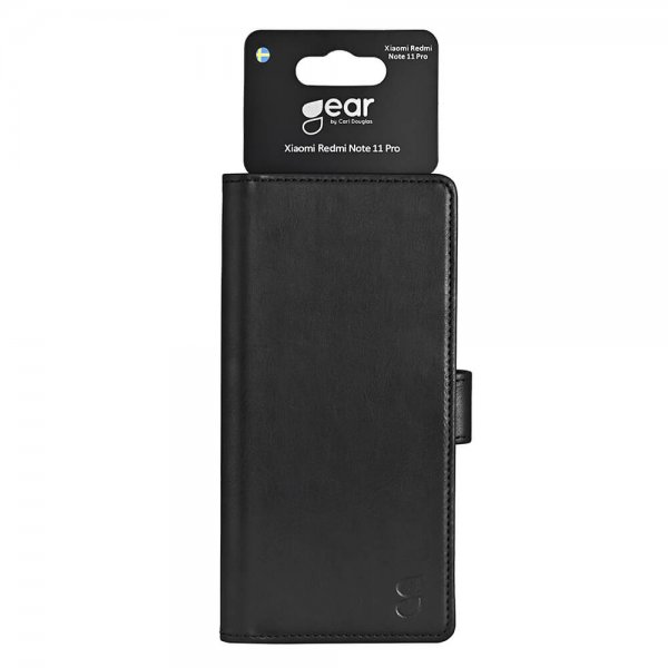 Gear Xiaomi Redmi Note 11 Pro Etui 3 Kortlomme Svart