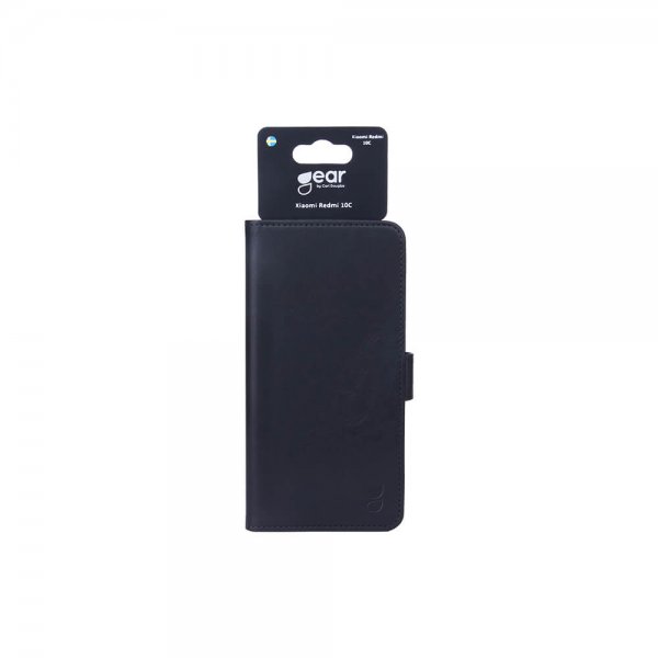 Gear Xiaomi Redmi 10C Etui 3 Kortlomme Svart