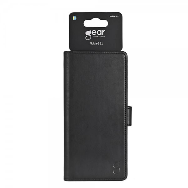 Gear Nokia G21 Etui 3 Kortlomme Svart