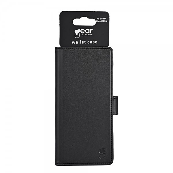 Gear Xiaomi 12 Pro Etui 3 Kortlomme Svart
