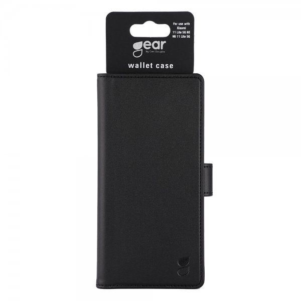 Gear Xiaomi Mi 11 Lite Etui 3 Kortlomme Svart