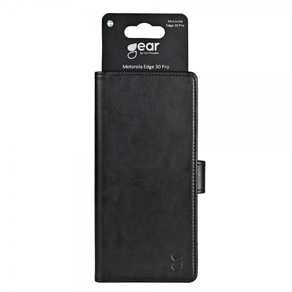 Gear Motorola edge 30 pro Etui 3 Kortlomme Svart