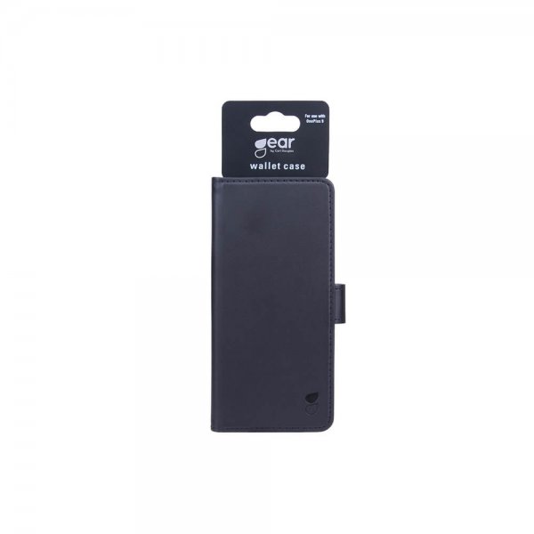 Gear OnePlus 9 Etui 3 Kortlomme Svart