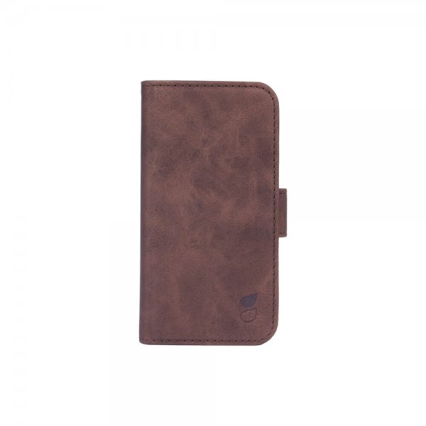 Gear iPhone 12 Mini Etui Mobile Wallet Nubuck Brun