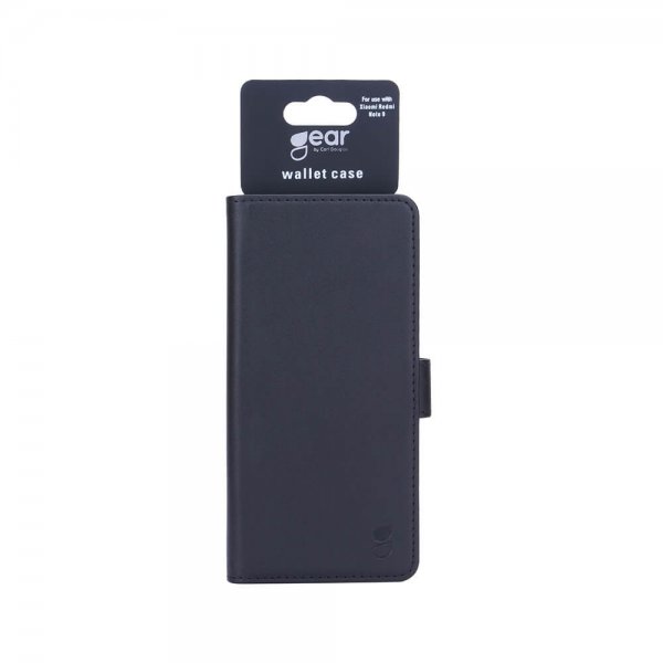 Gear Xiaomi Redmi Note 9 Etui 3 Kortlomme Svart