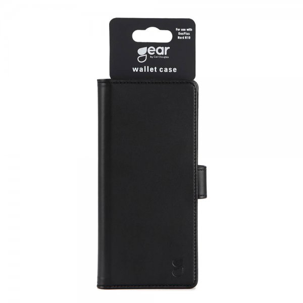 Gear OnePlus Nord N10 5G Etui 3 Kortlomme Svart