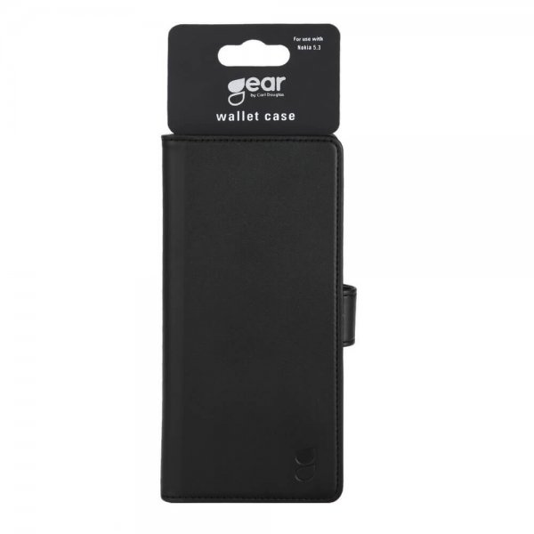 Gear Nokia 5.3 Etui 3 Kortlomme Svart