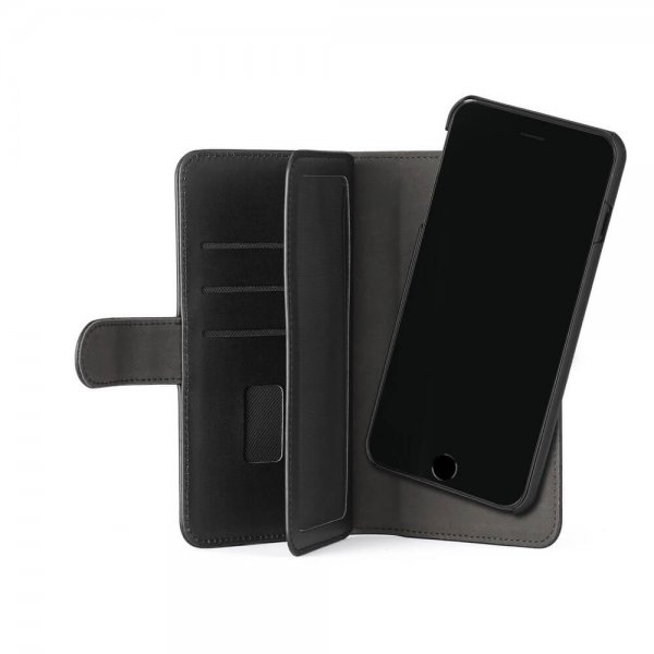 Gear iPhone 11 Etui 7 Kortlomme Avtakbart deksel Svart