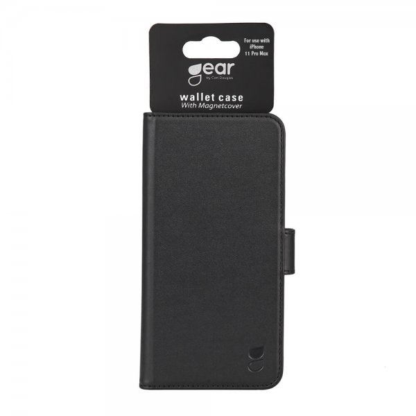Gear iPhone 11 Pro Max Etui 3 Kortlomme Avtakbart deksel Svart