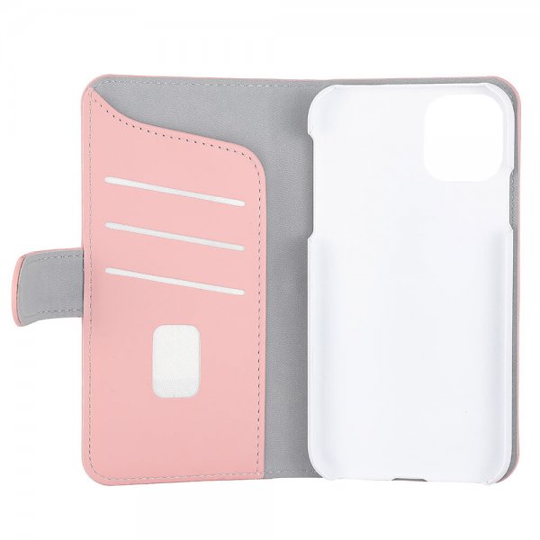 Gear iPhone 11 Etui 3 Kortlomme Rosa