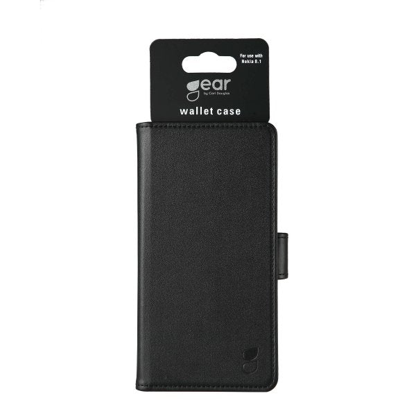 Gear Nokia 8.1 Etui 3 Kortlomme Svart