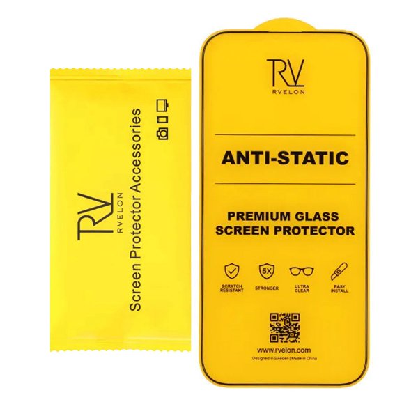 Rvelon iPhone Air Skjermbeskytter i Herdet Glass