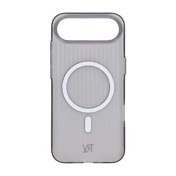 Rvelon iPhone Air Deksel Korrugerte MagSafe Grå